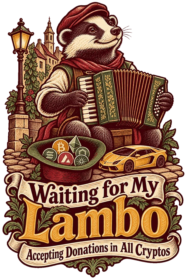Waiting for My Lambo – Accepting Donations in All Cryptos