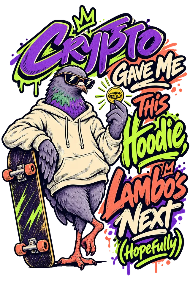 Crypto Gave Me This Hoodie, Lambo’s Next (Hopefully)