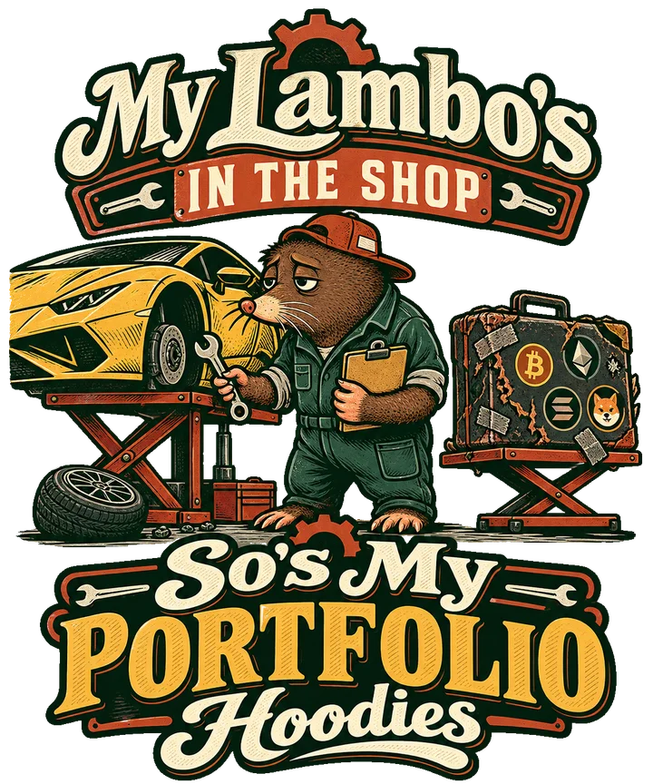 My Lambo’s in the Shop – So’s My Portfolio Hoodies
