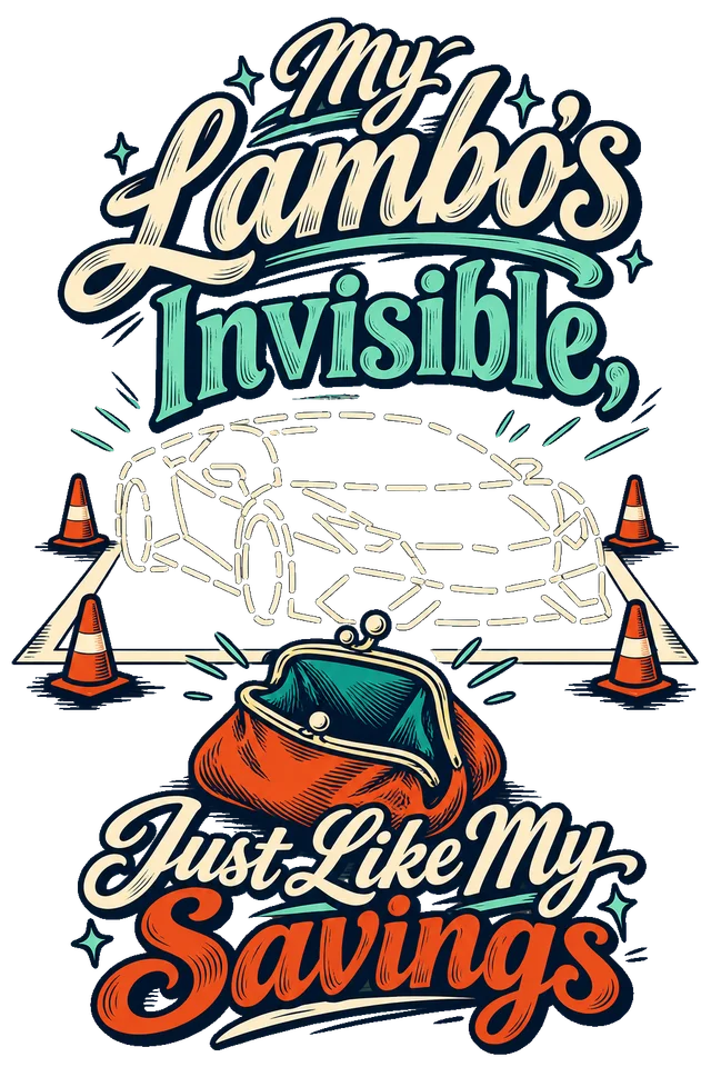 My Lambo’s Invisible, Just Like My Savings