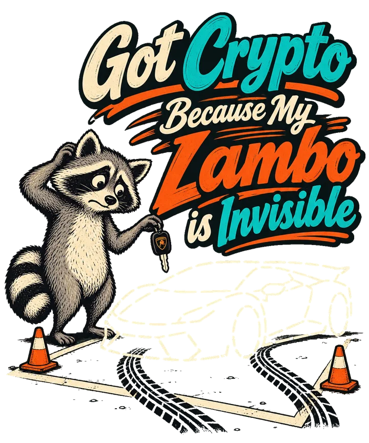 Got Crypto Because My Lambo is Invisible