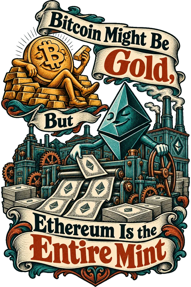 Bitcoin Might Be Gold, But Ethereum Is the Entire Mint
