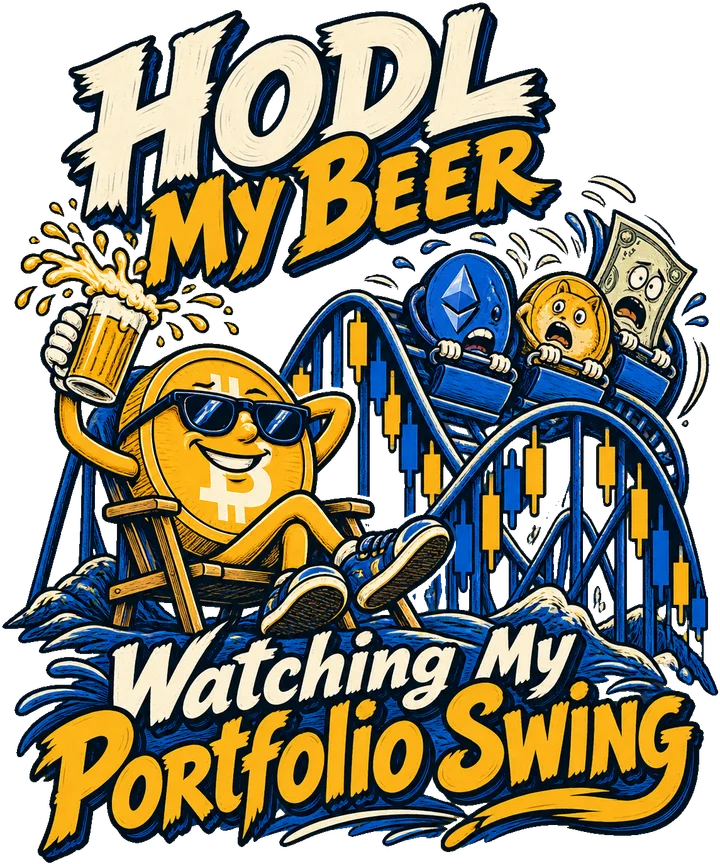 HODL My Beer Watching My Portfolio Swing
