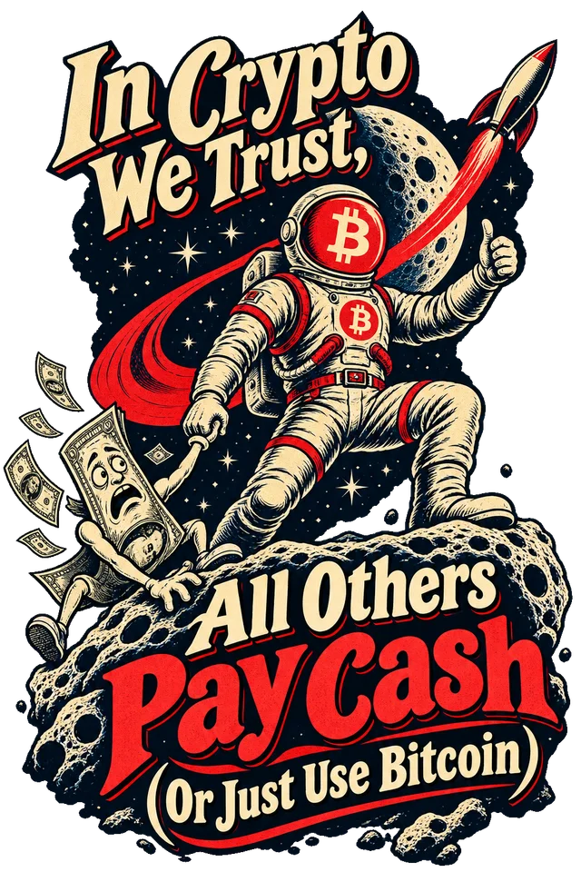 In Crypto We Trust, All Others Pay Cash (Or Just Use Bitcoin)
