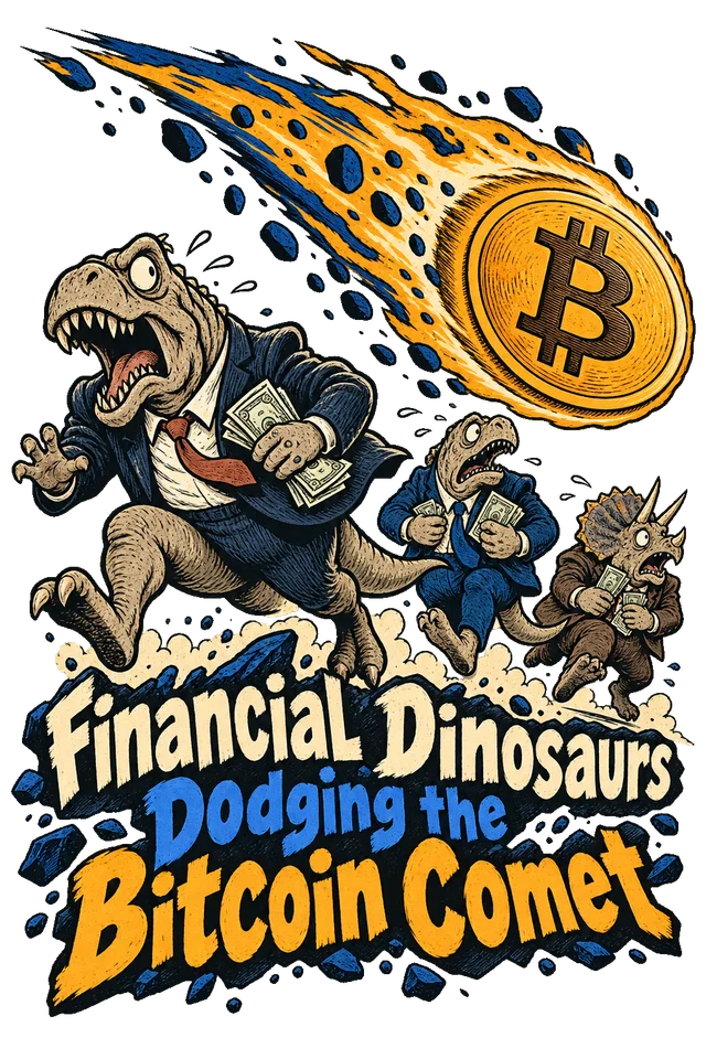 Financial Dinosaurs Dodging the Bitcoin Comet
