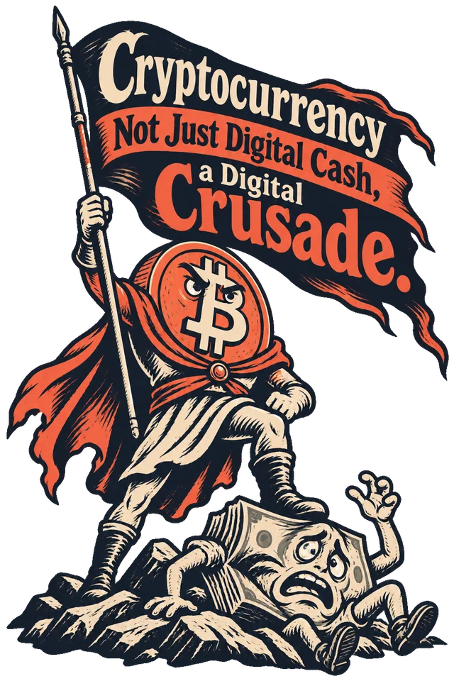 Cryptocurrency Not Just Digital Cash, a Digital Crusade.