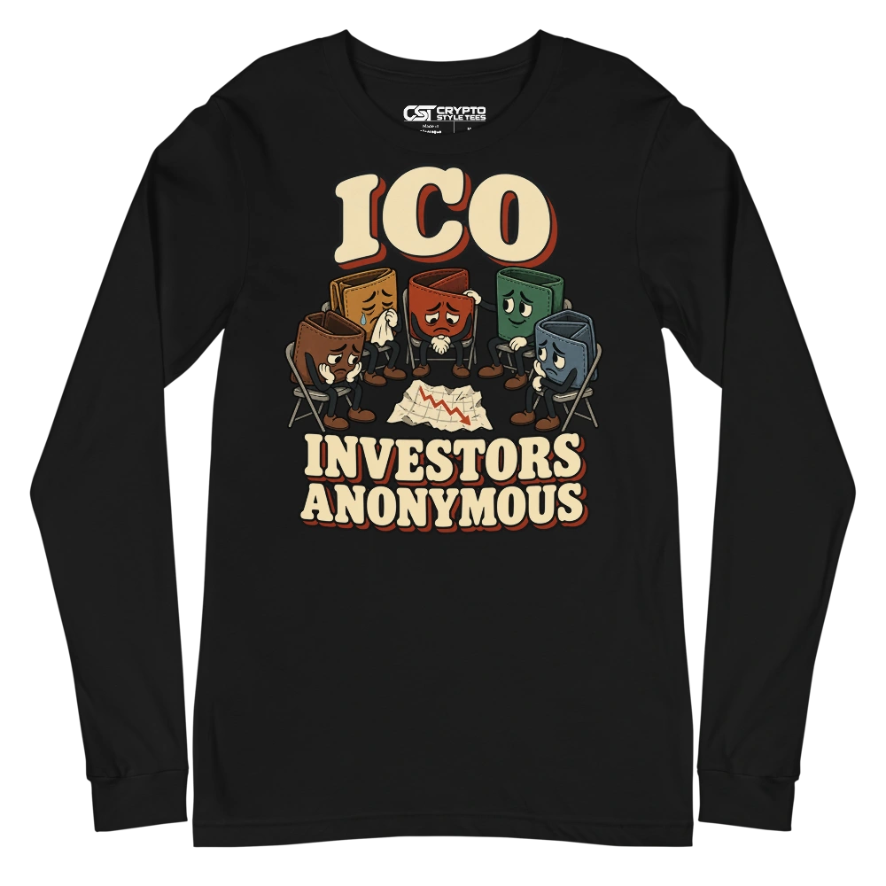 ICO Investors Anonymous Long Sleeve T-shirt