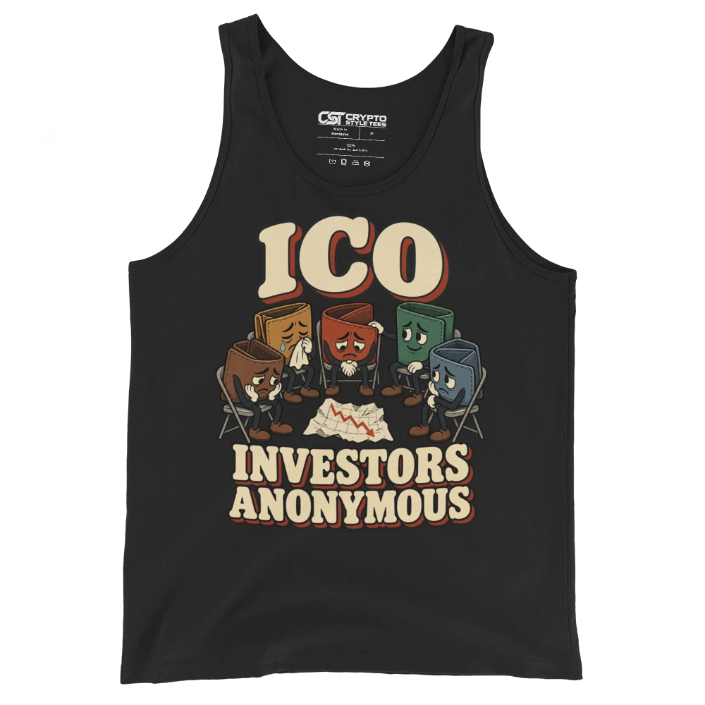 ICO Investors Anonymous Tank Top