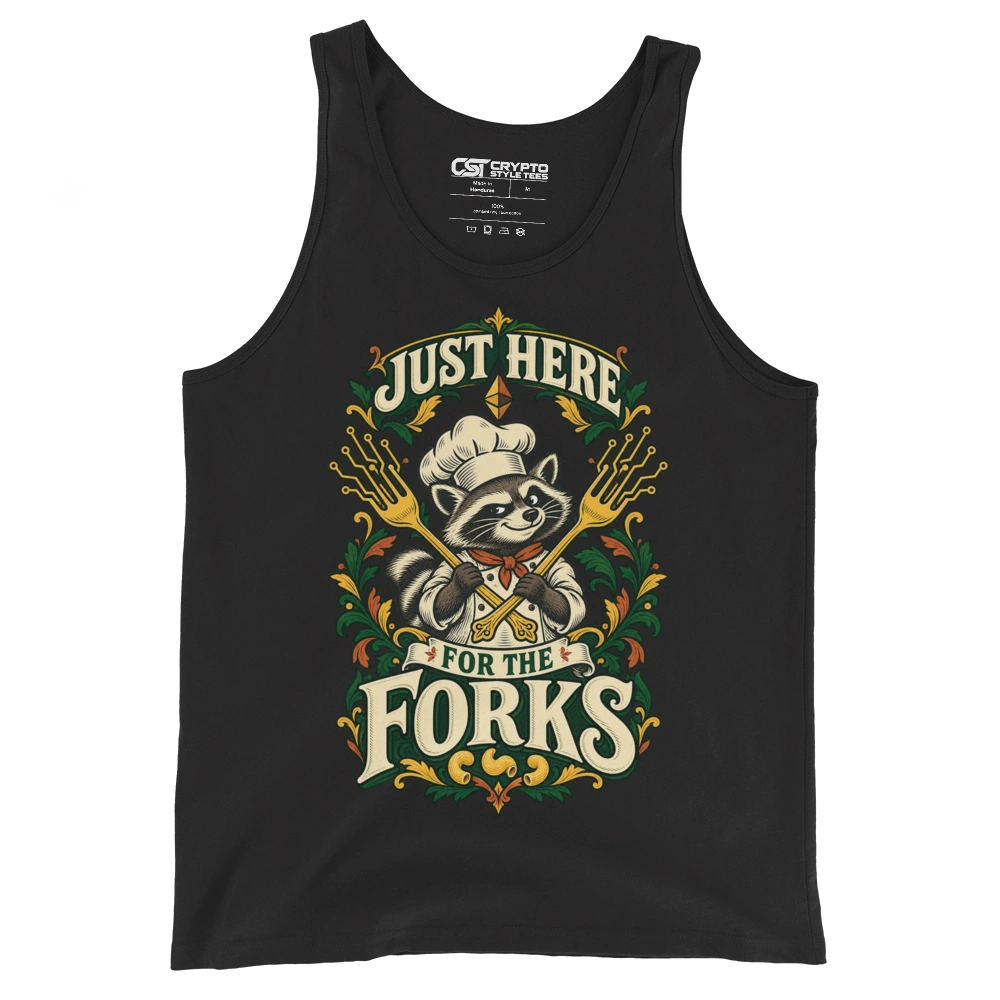 Just Here for the Forks Tank Top