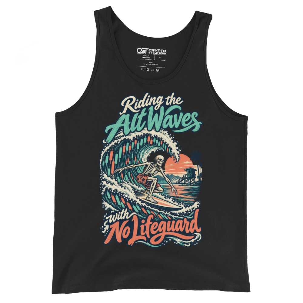 Riding the Alt Waves with No Lifeguard Tank Top