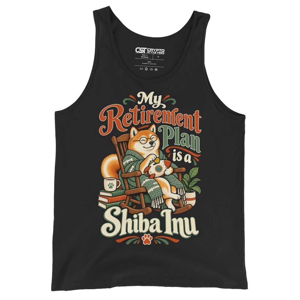 My Retirement Plan is a Shiba Inu Tank Top