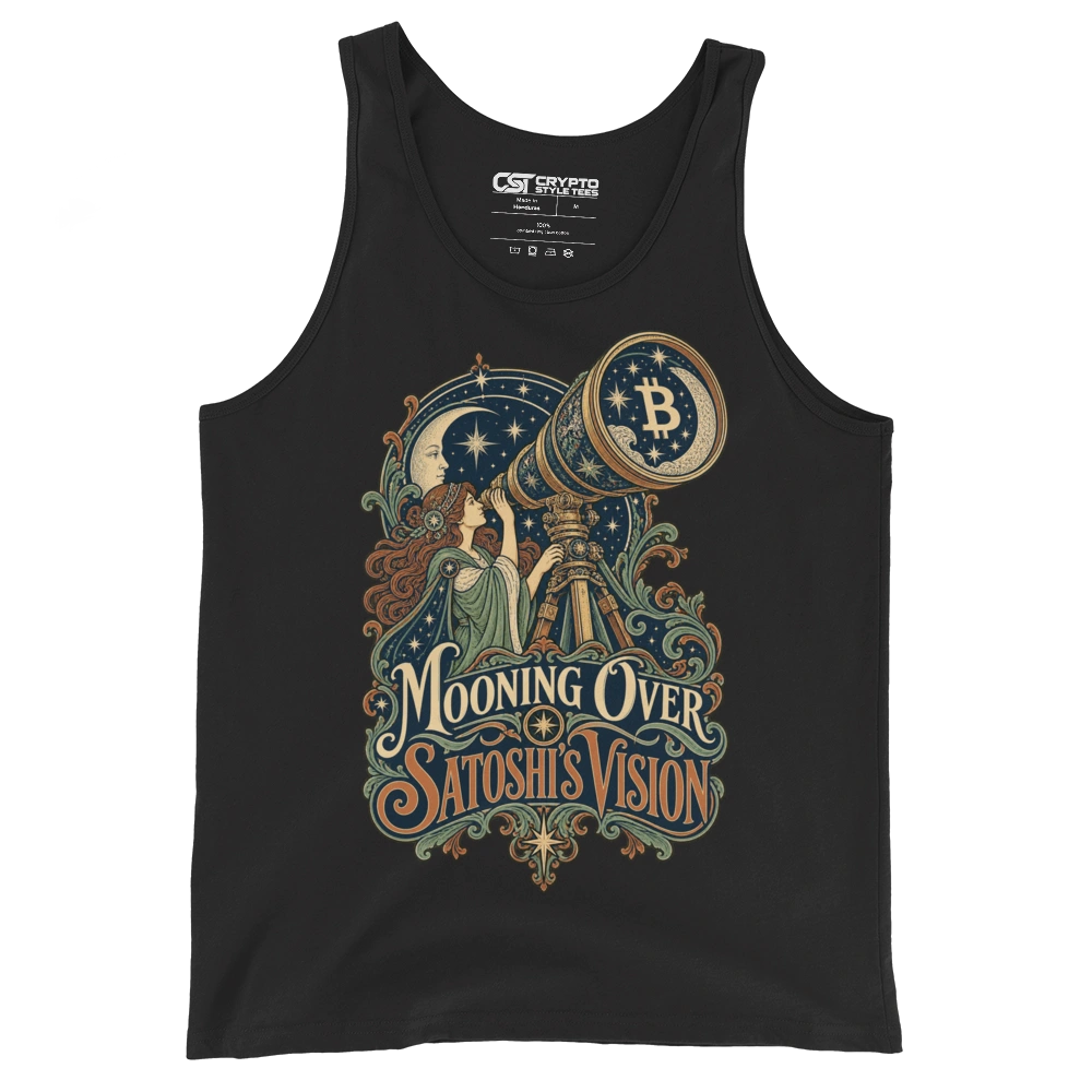 Mooning Over Satoshi’s Vision Tank Top