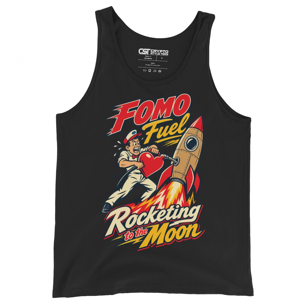 FOMO Fuel Rocketing to the Moon Tank Top