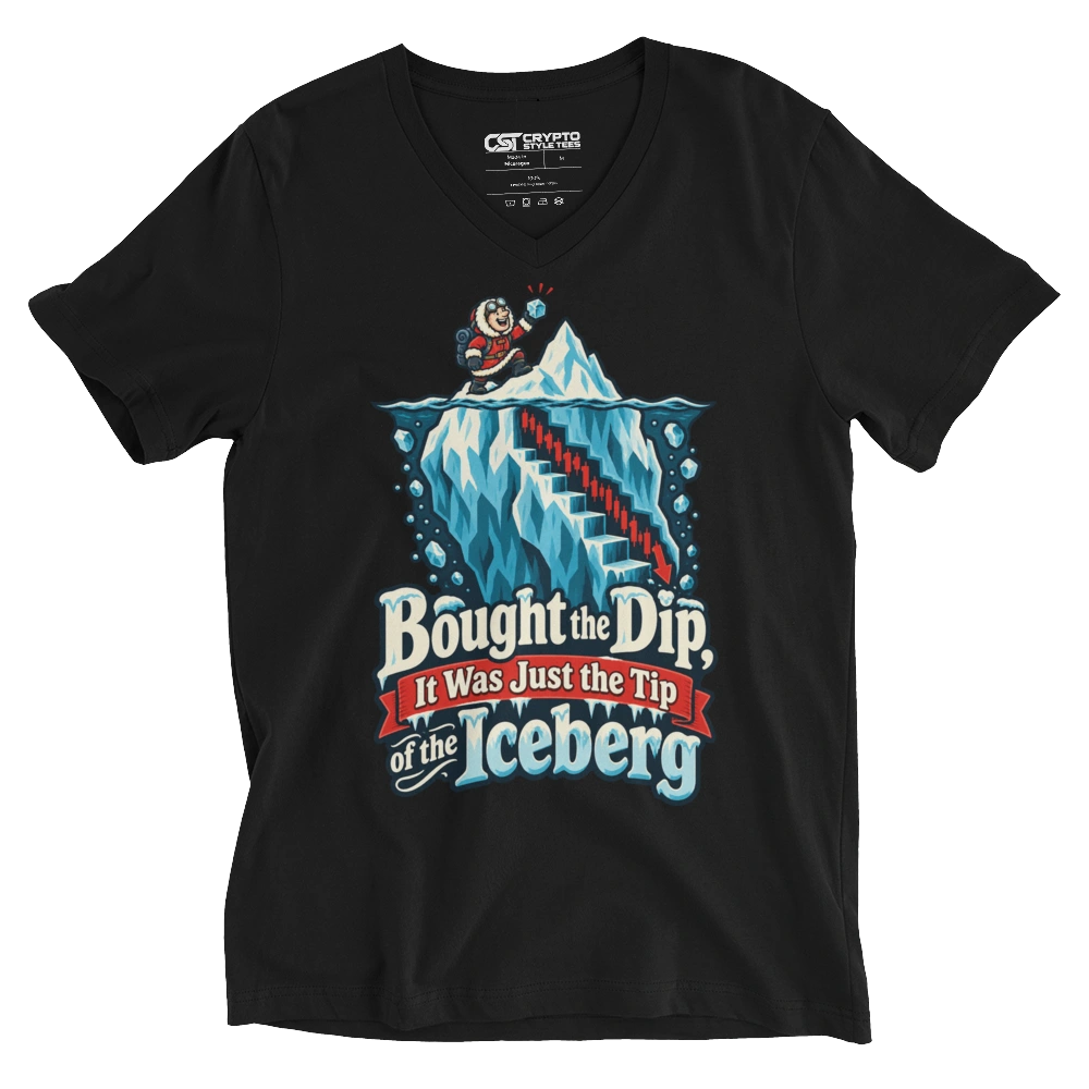 Bought the Dip, It Was Just the Tip of the Iceberg V-neck T-shirt