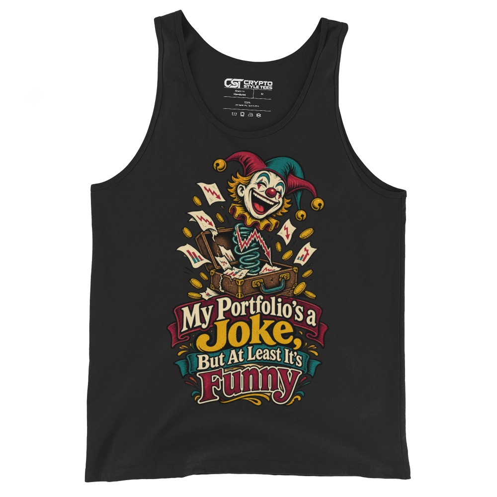 My Portfolio’s a Joke, But At Least It’s Funny Tank Top