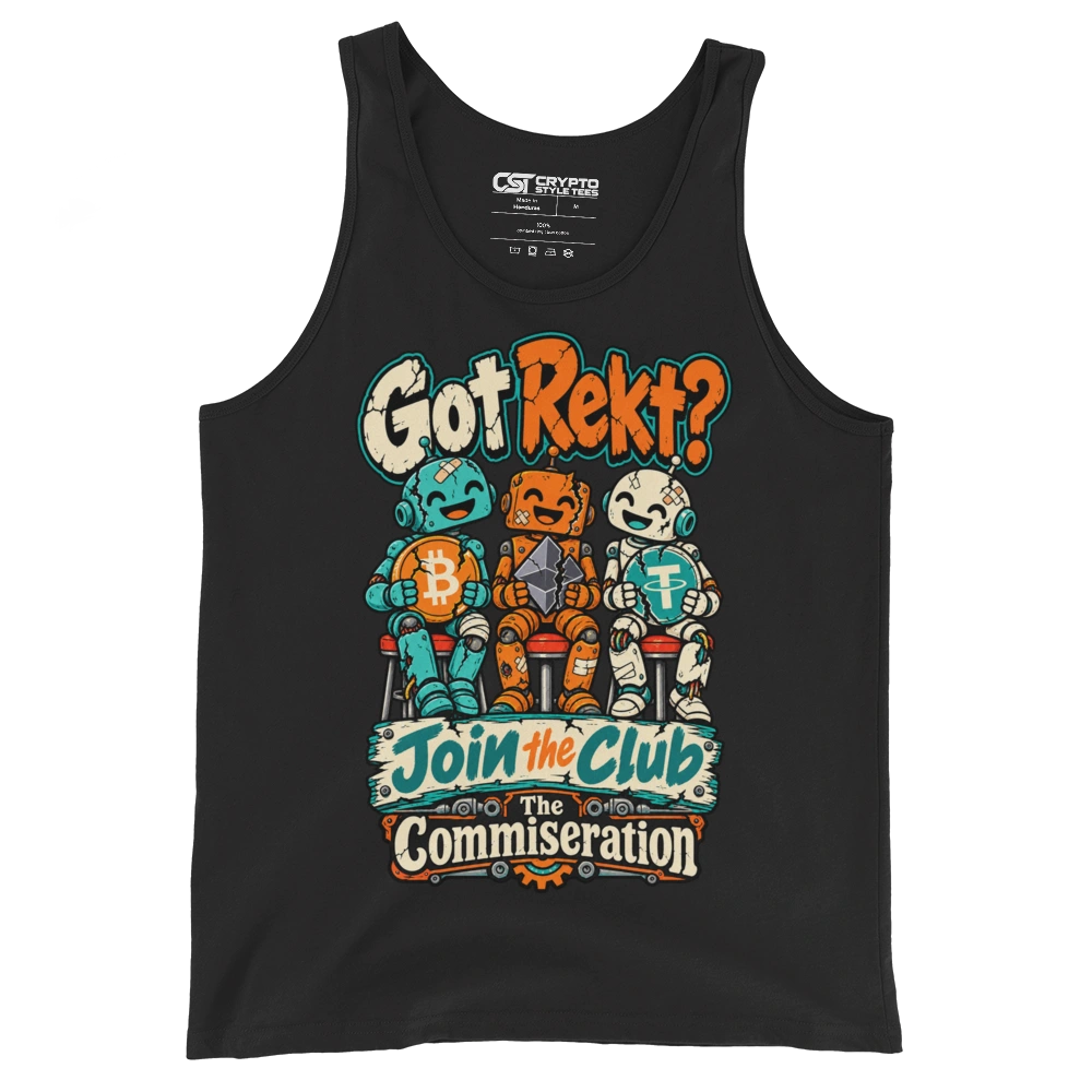 Got Rekt? Join the Club The Commiseration Tank Top