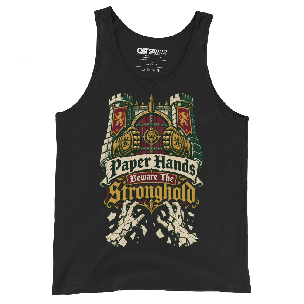 Paper Hands Beware The Stronghold Tank Top