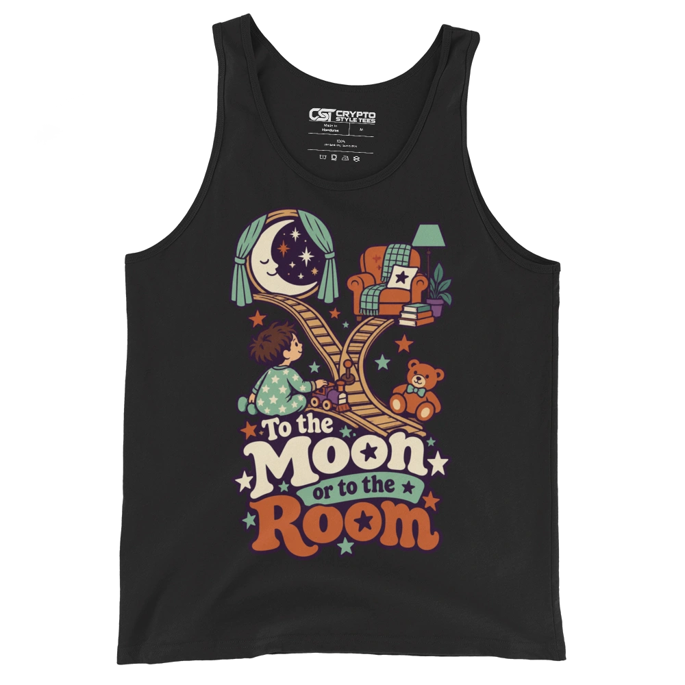To the Moon or to the Room Tank Top