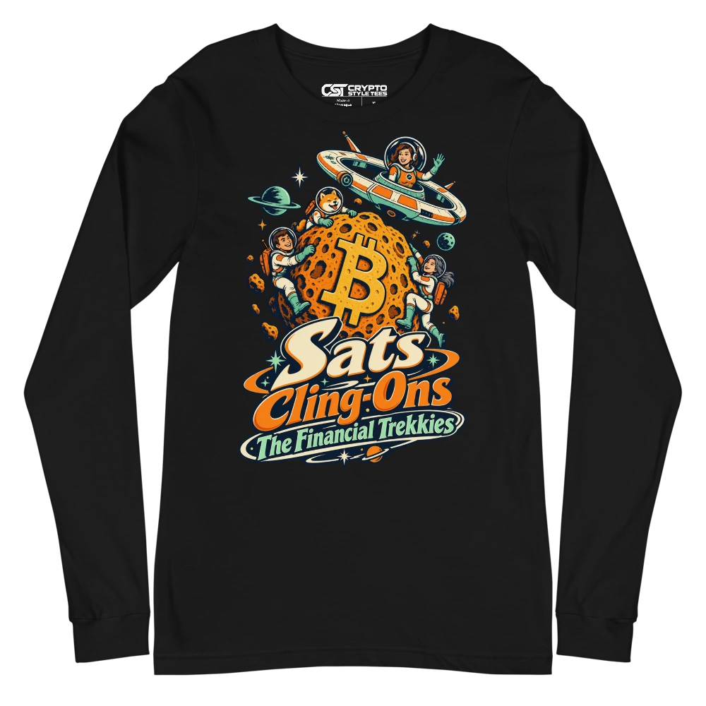 Sats Cling-Ons The Financial Trekkies Long Sleeve T-shirt