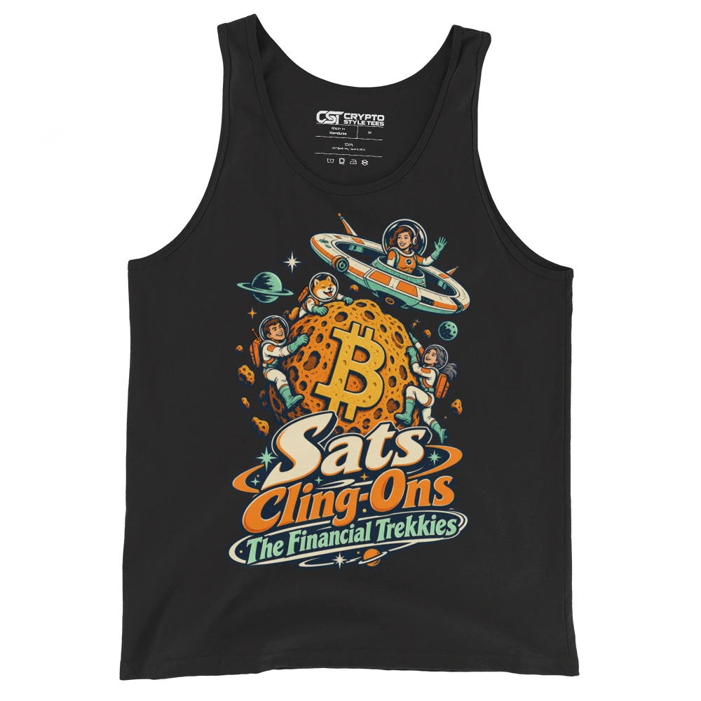 Sats Cling-Ons The Financial Trekkies Tank Top