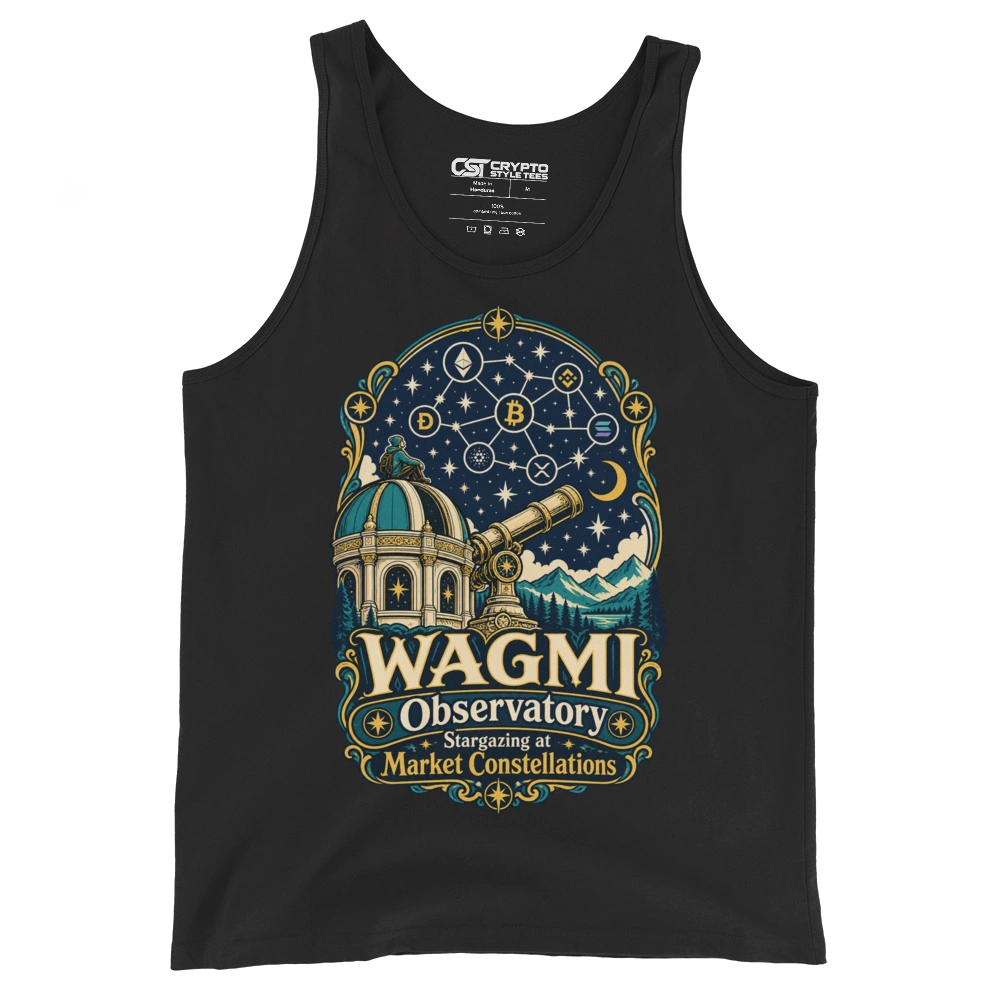 WAGMI Observatory Stargazing at Market Constellations Tank Top
