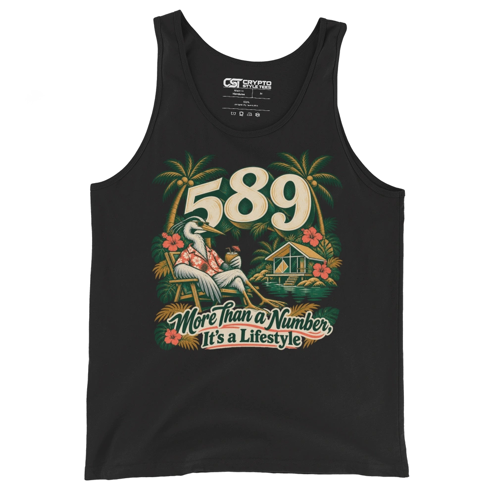 589 More Than a Number, It’s a Lifestyle Tank Top in Black