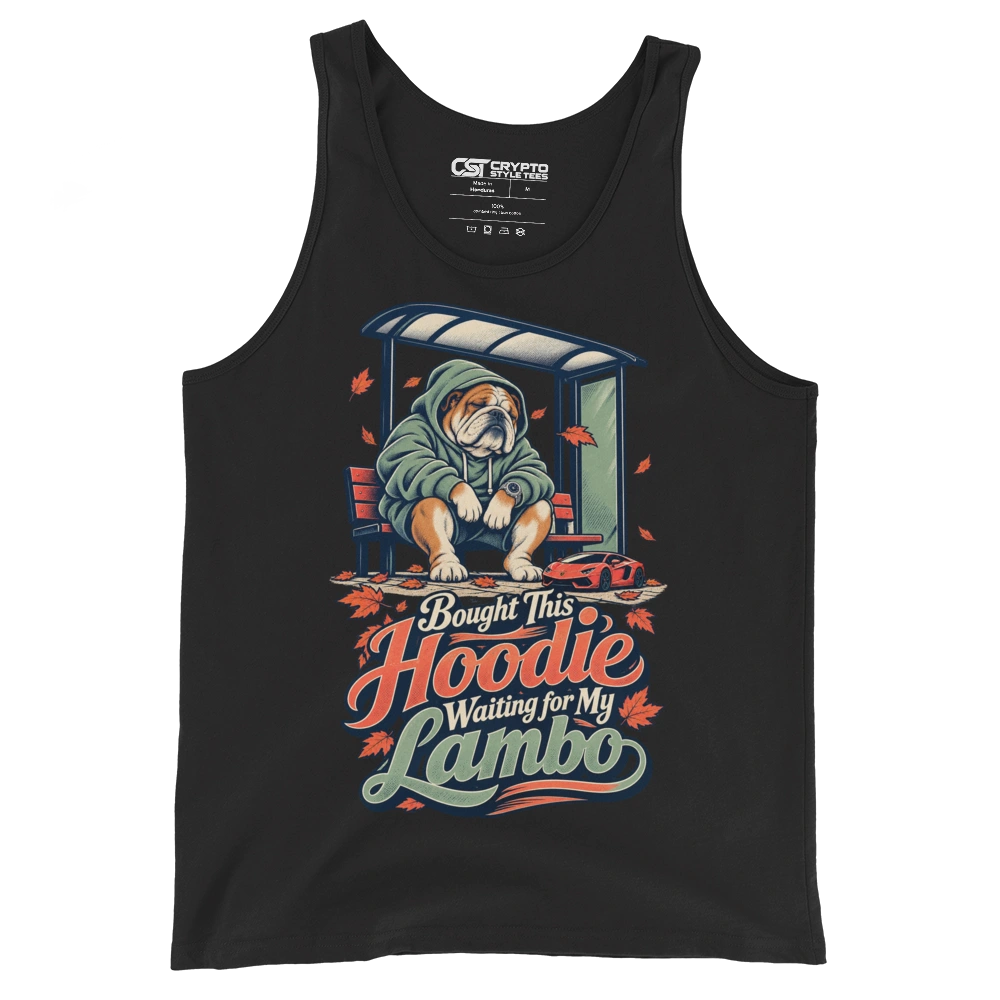 Bought This Hoodie Waiting for My Lambo Tank Top in Black
