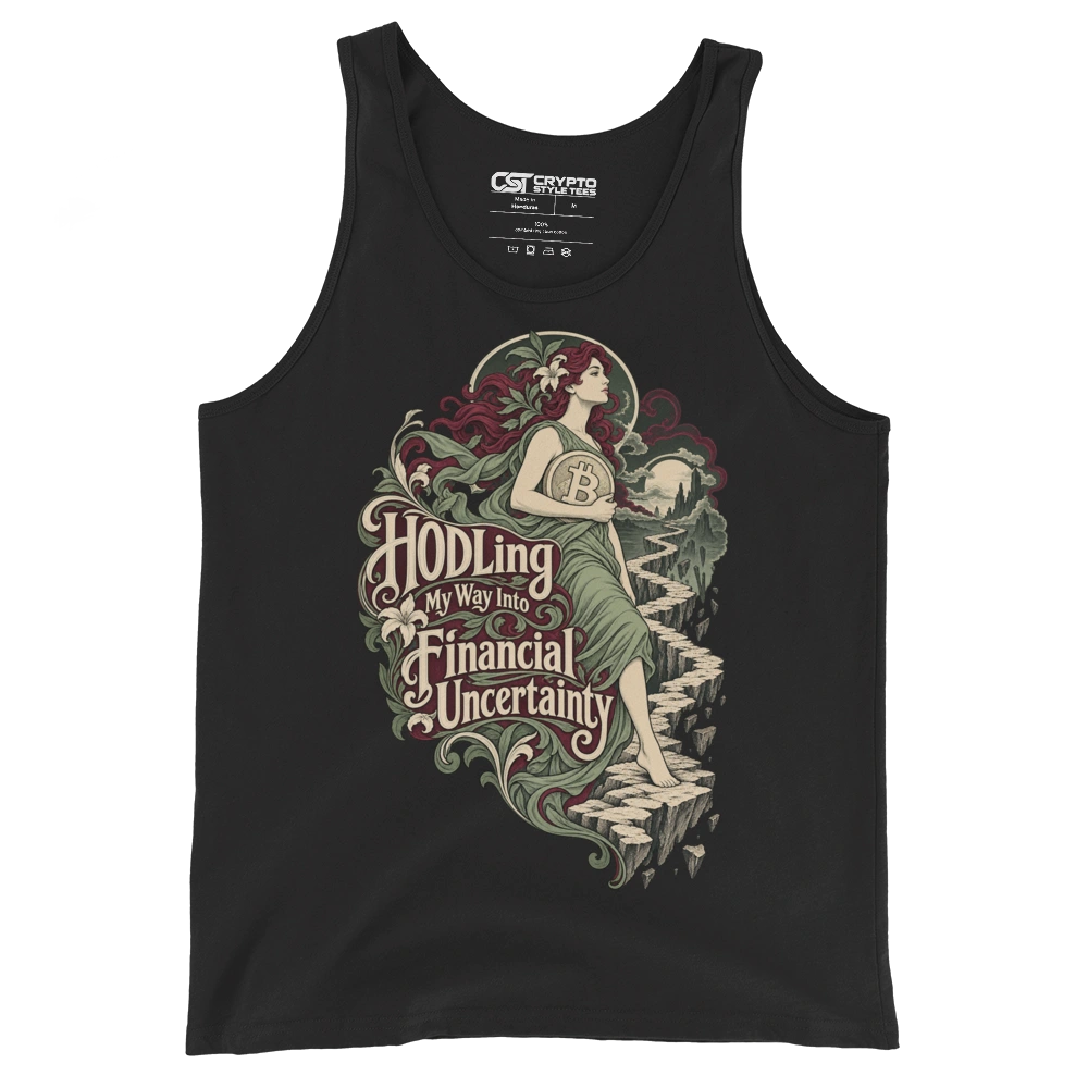 HODLing My Way Into Financial Uncertainty Tank Top