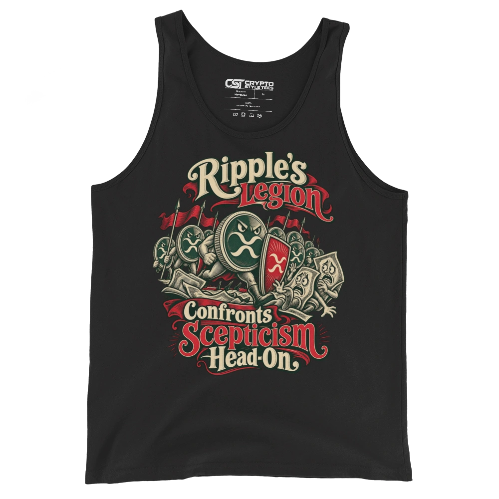 Ripple’s Legion Confronts Scepticism Head-On Tank Top