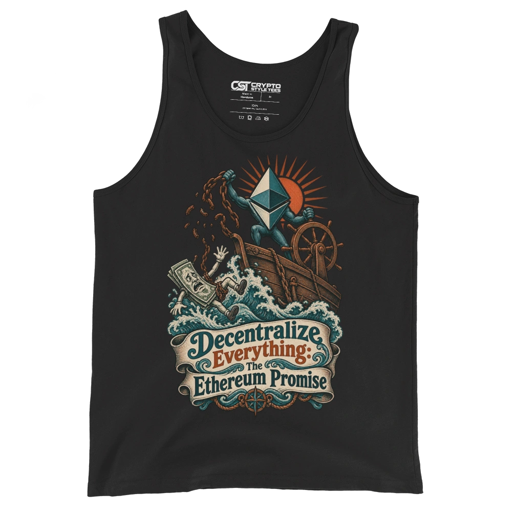 Decentralize Everything: The Ethereum Promise Tank Top