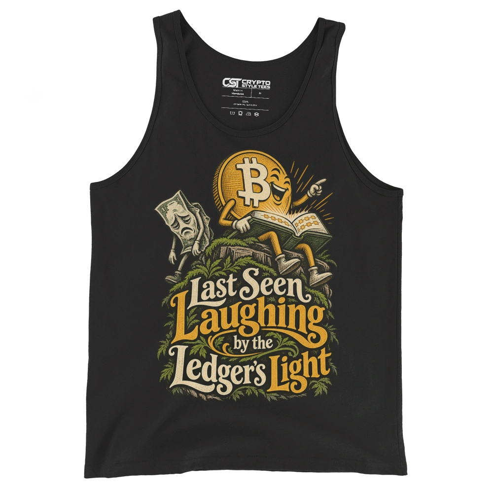 Last Seen Laughing by the Ledger’s Light Tank Top