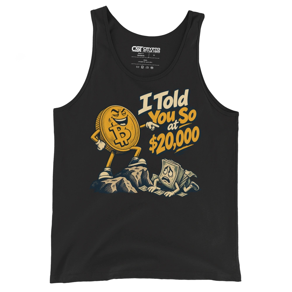 I Told You So at $20,000 Tank Top in Black