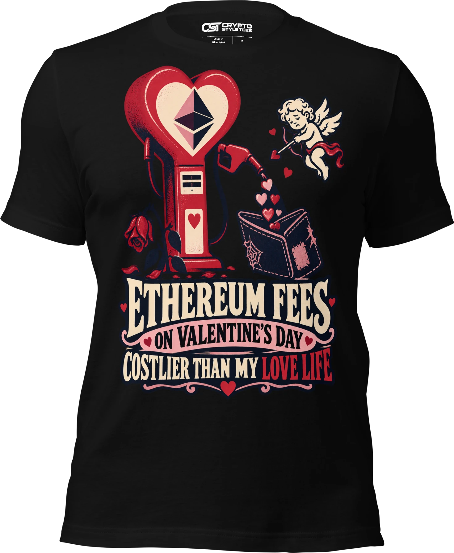 Ethereum Fees on Valentine’s Day Costlier Than My Love Life T Shirt