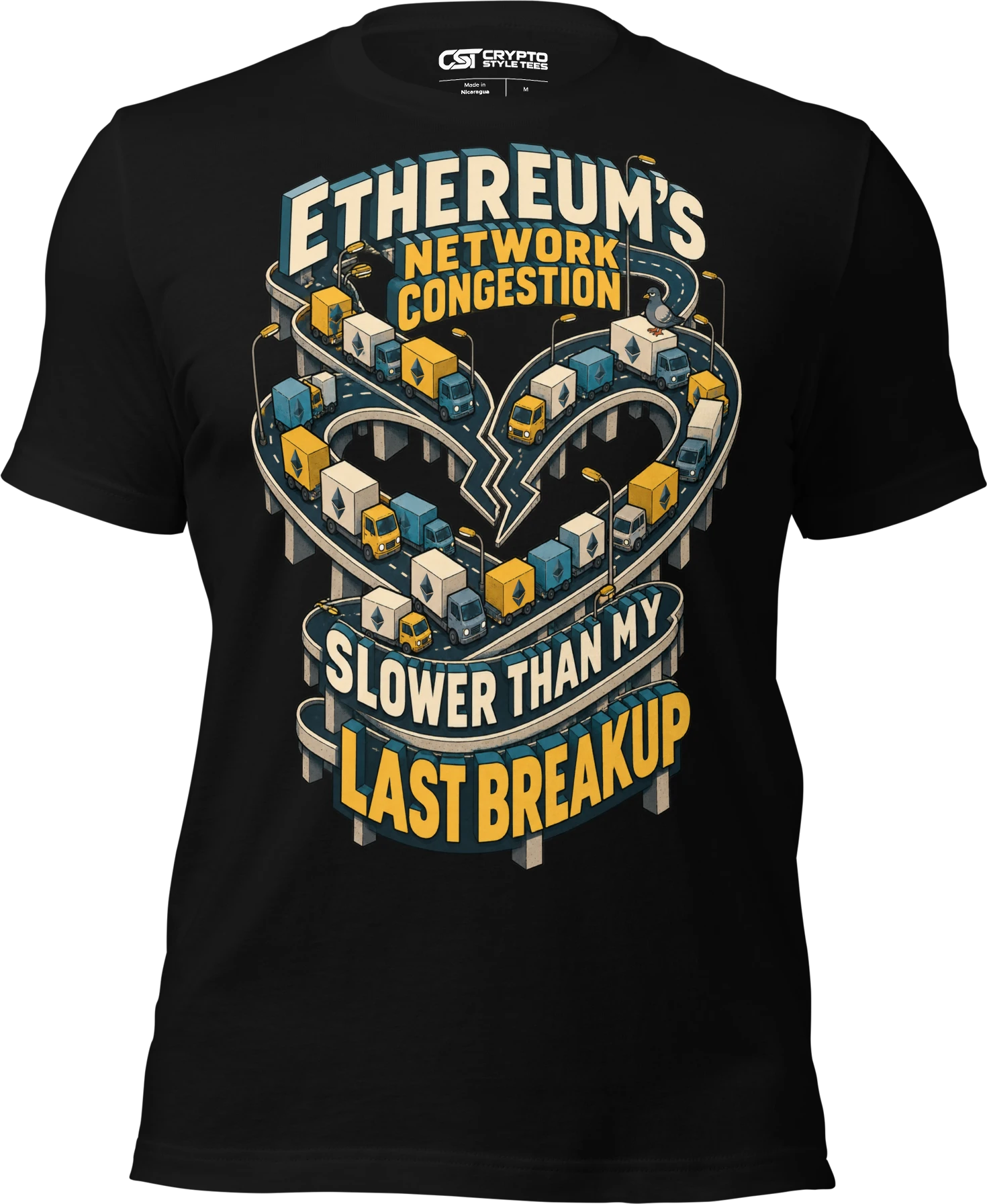 Ethereum’s Network Congestion Slower Than My Last Breakup T Shirt