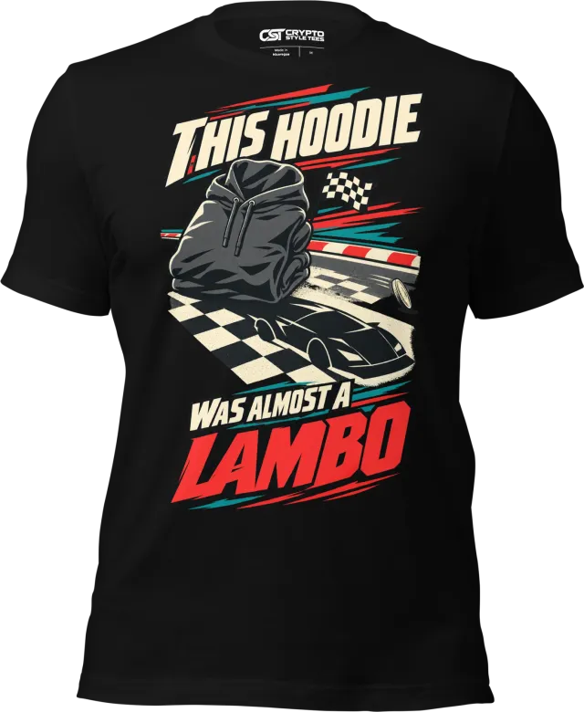 This Hoodie Was Almost a Lambo T Shirt in Black