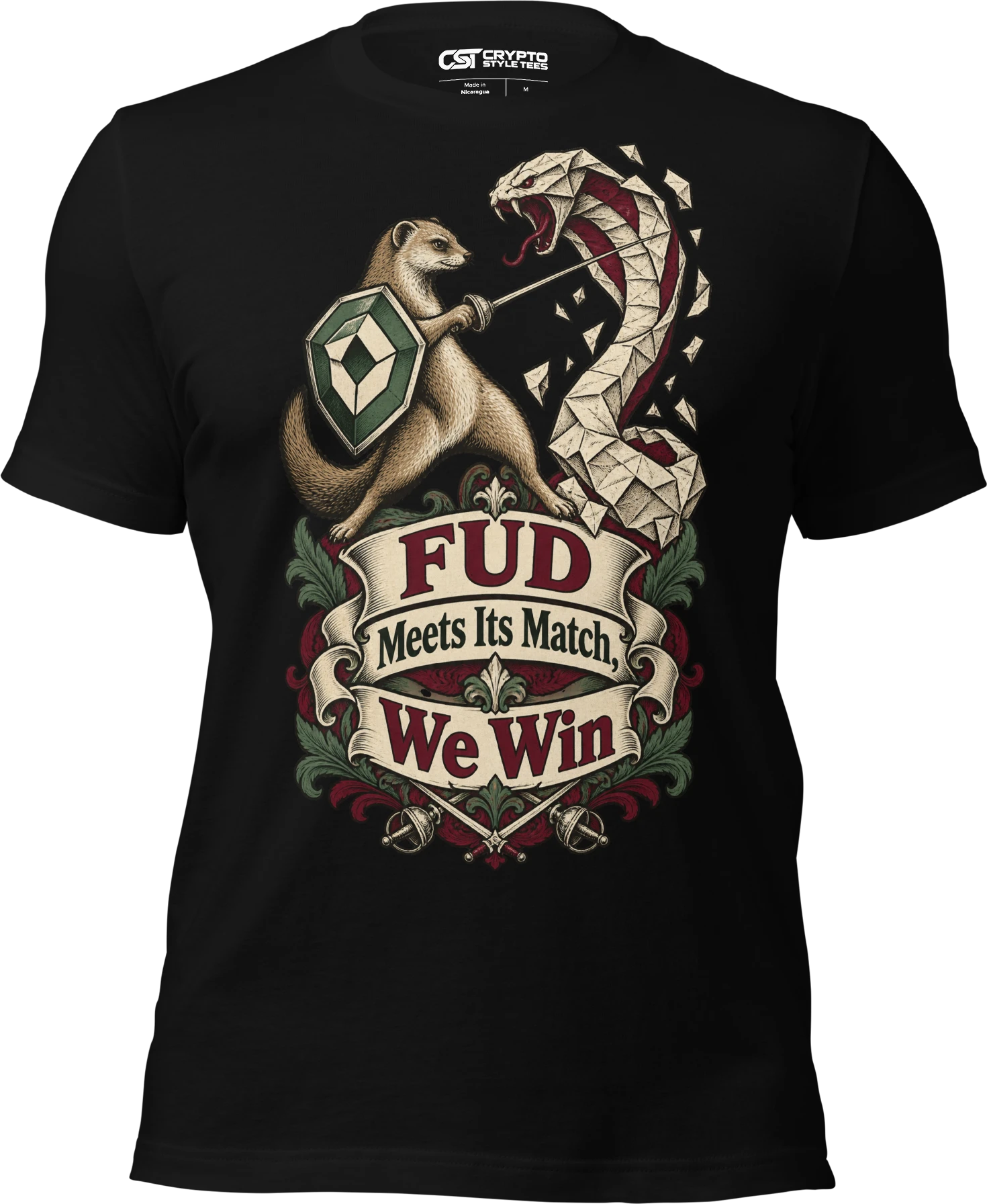 FUD Meets Its Match, We Win T Shirt