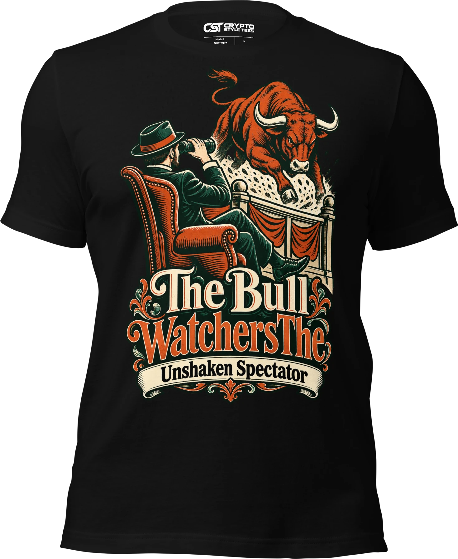 The Bull WatchersThe Unshaken Spectator T Shirt