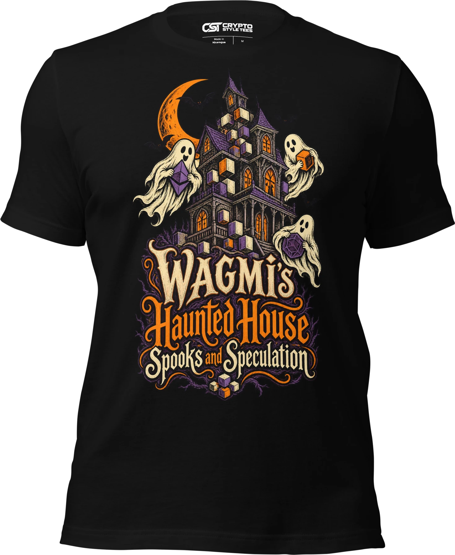 WAGMI’s Haunted House Spooks and Speculation T Shirt