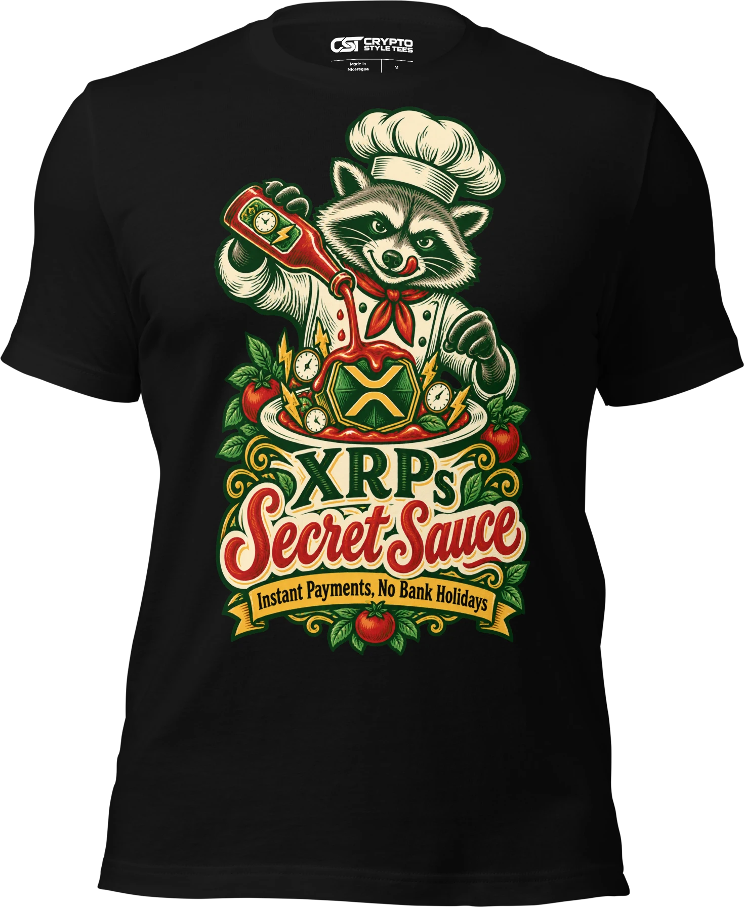 XRPs Secret Sauce Instant Payments, No Bank Holidays T Shirt