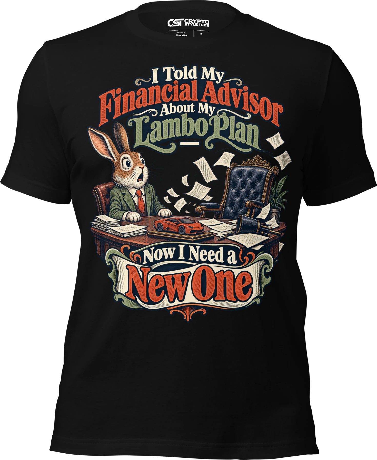 I Told My Financial Advisor About My Lambo Plan – Now I Need a New One T Shirt