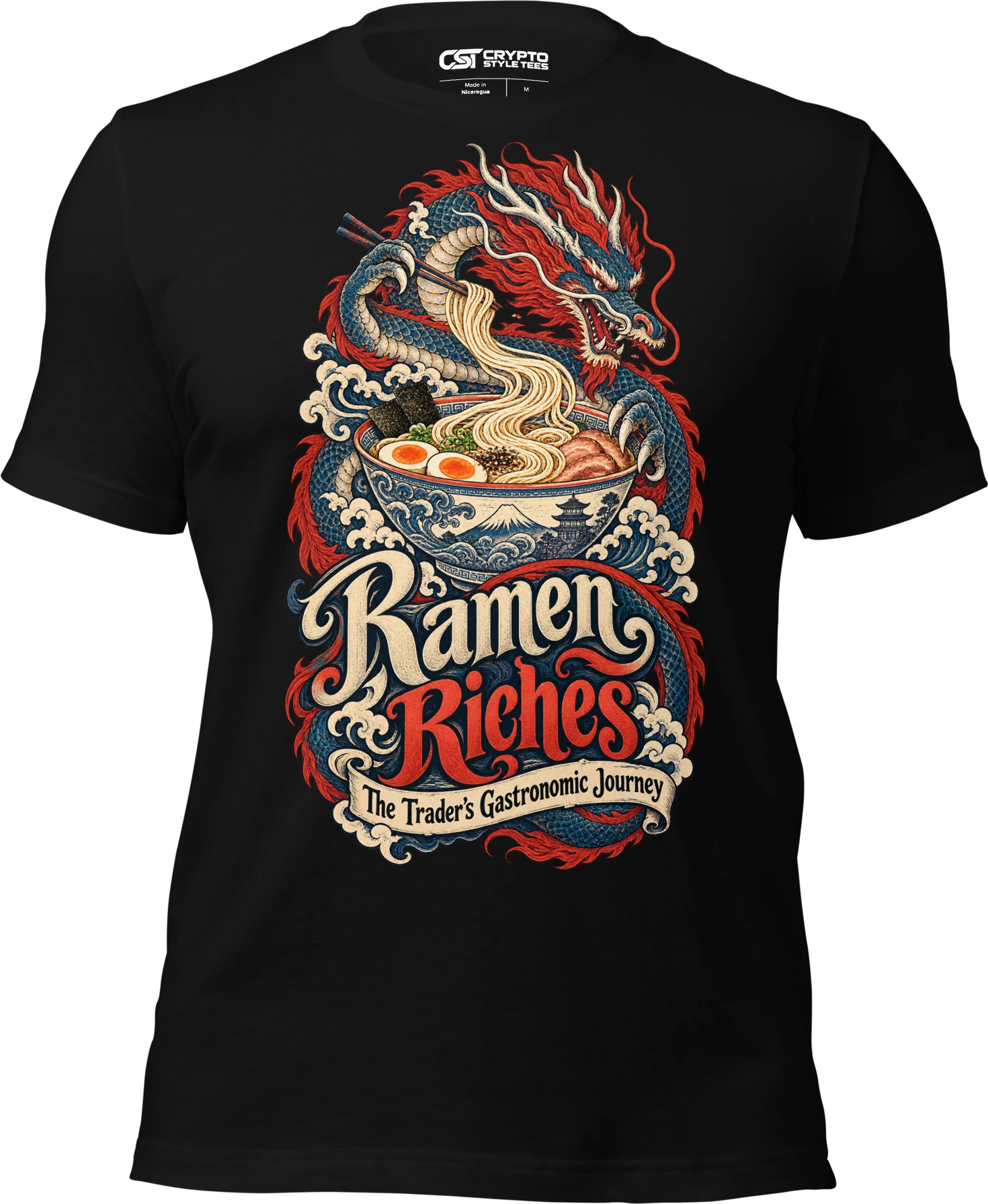 Ramen Riches The Trader’s Gastronomic Journey T Shirt
