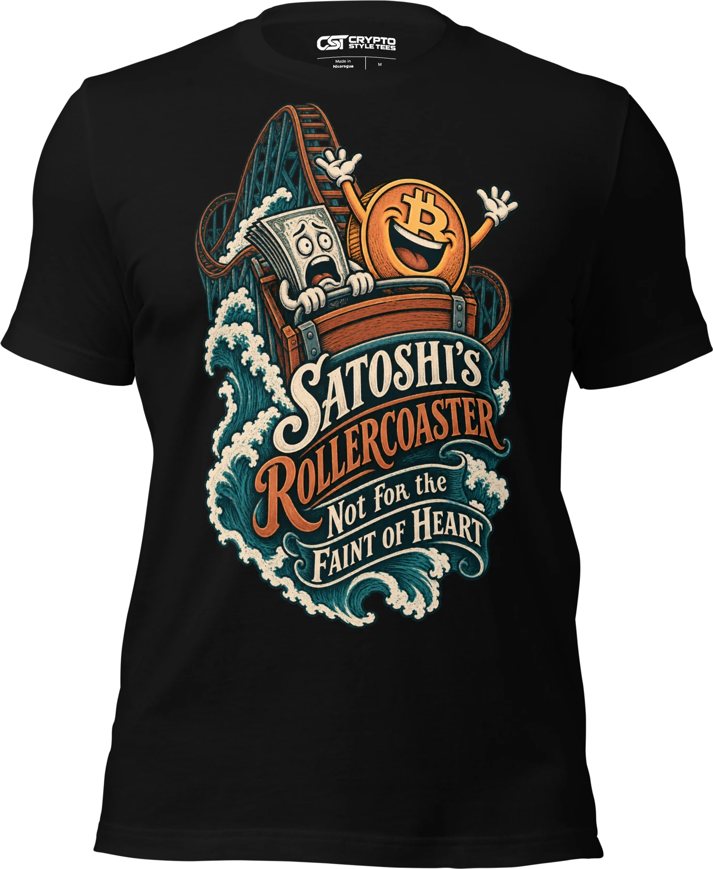 Satoshi’s Rollercoaster Not for the Faint of Heart T Shirt