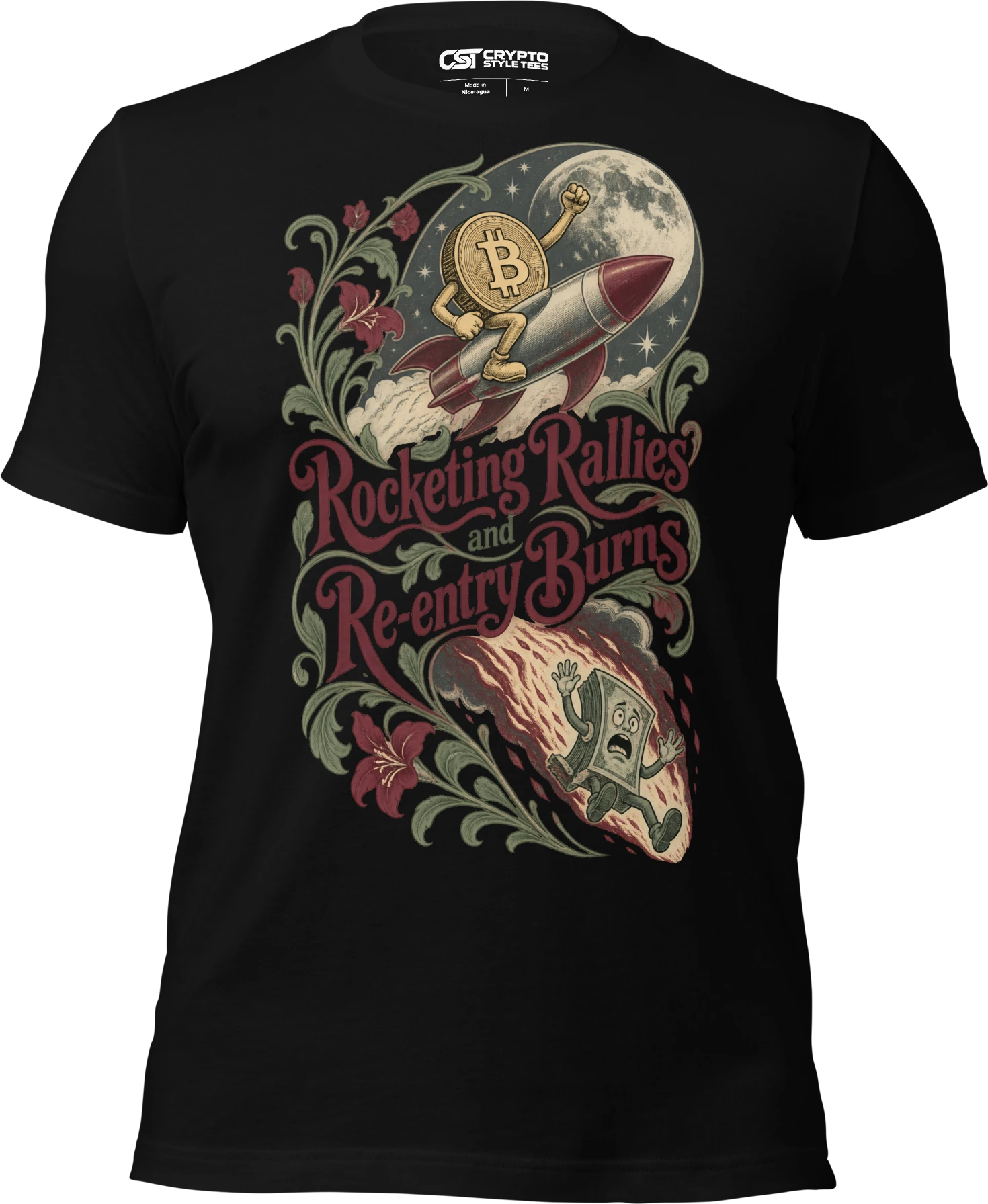 Rocketing Rallies and Re-entry Burns T Shirt