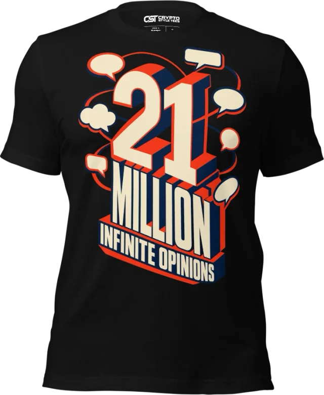 21 MILLION — INFINITE OPINIONS in Black