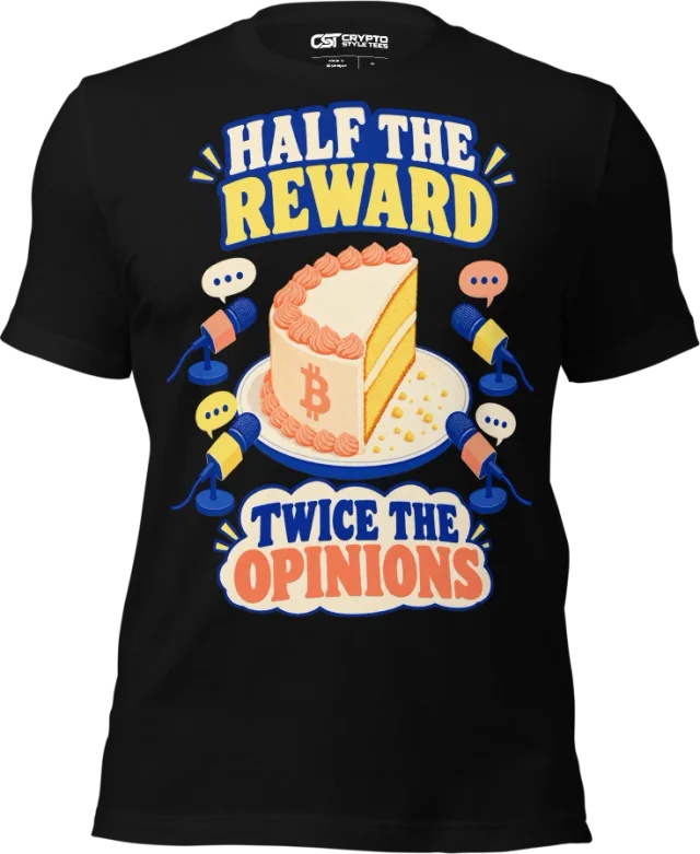 HALF THE REWARD — TWICE THE OPINIONS in Black