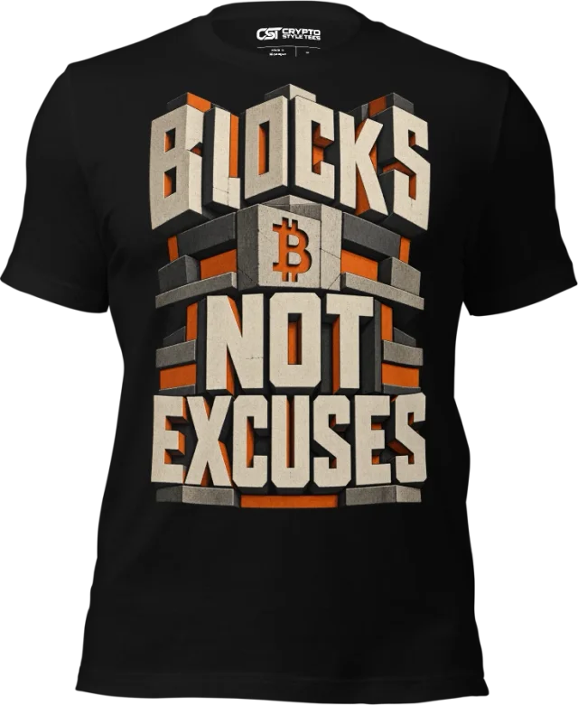 BLOCKS — NOT EXCUSES in Black