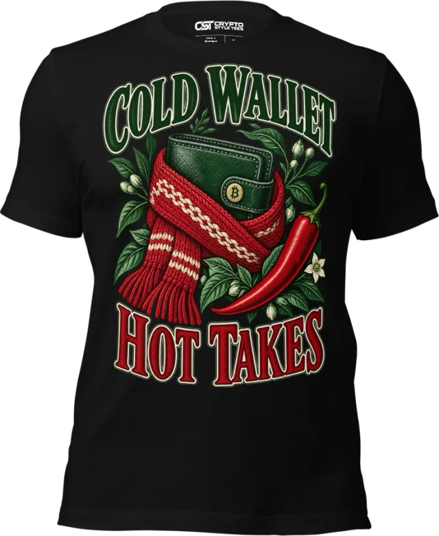 COLD WALLET — HOT TAKES in Black