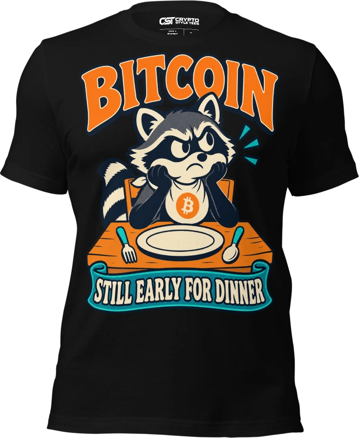 BITCOIN — STILL EARLY FOR DINNER