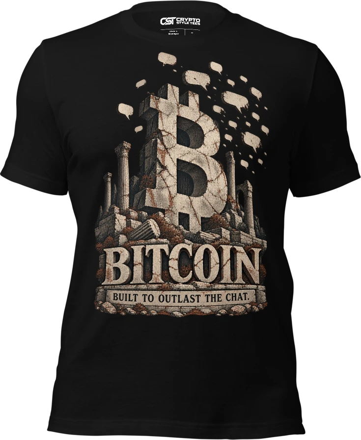 BITCOIN — BUILT TO OUTLAST THE CHAT