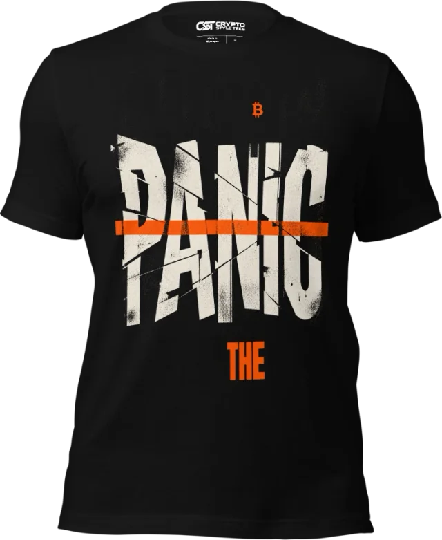BITCOIN — UNFOLLOW THE PANIC in Black